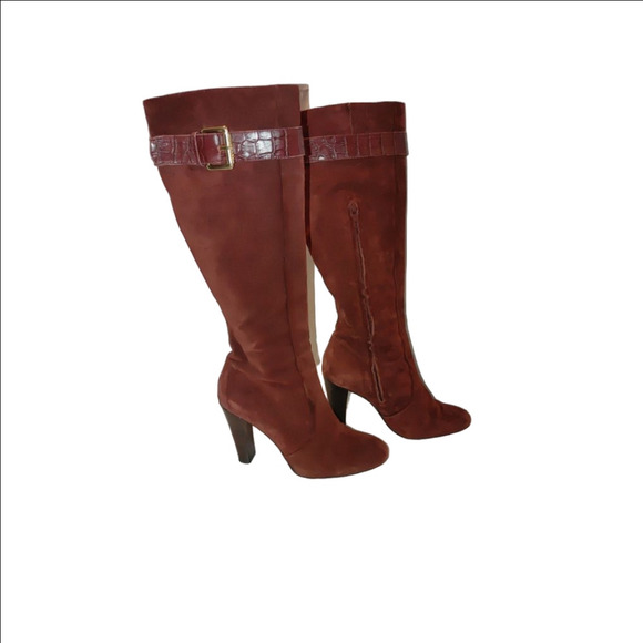 MICHAEL Michael Kors Suede Boots Size 7M - Picture 1 of 7